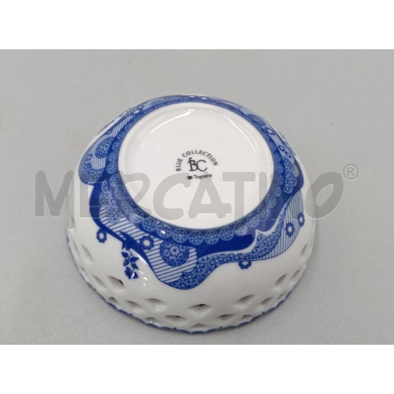 CIOTOLE PZ.4 C/ANTIPASTIERA CERAMICA TOGNANA BLUE COLLECTION | Mercatino dell'Usato Moncalieri bengasi 5