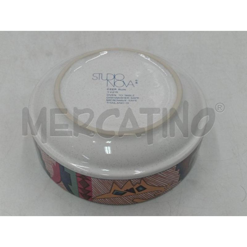CIOTOLE PZ.8 CERAMICA STUDIO NOVA DEER RUN Y2215 | Mercatino dell'Usato Moncalieri bengasi 3