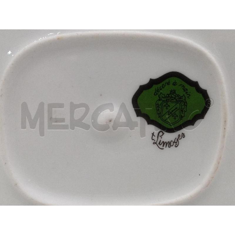 COFANETTO CERAMICA STILE LIMOGES C/DECORO FLORALE  | Mercatino dell'Usato Moncalieri bengasi 5