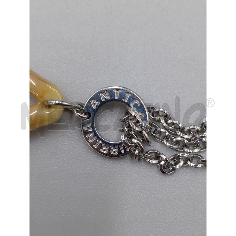 COLLANA ANTICA MURRINA CIONDOLO MARRONE | Mercatino dell'Usato Moncalieri bengasi 3