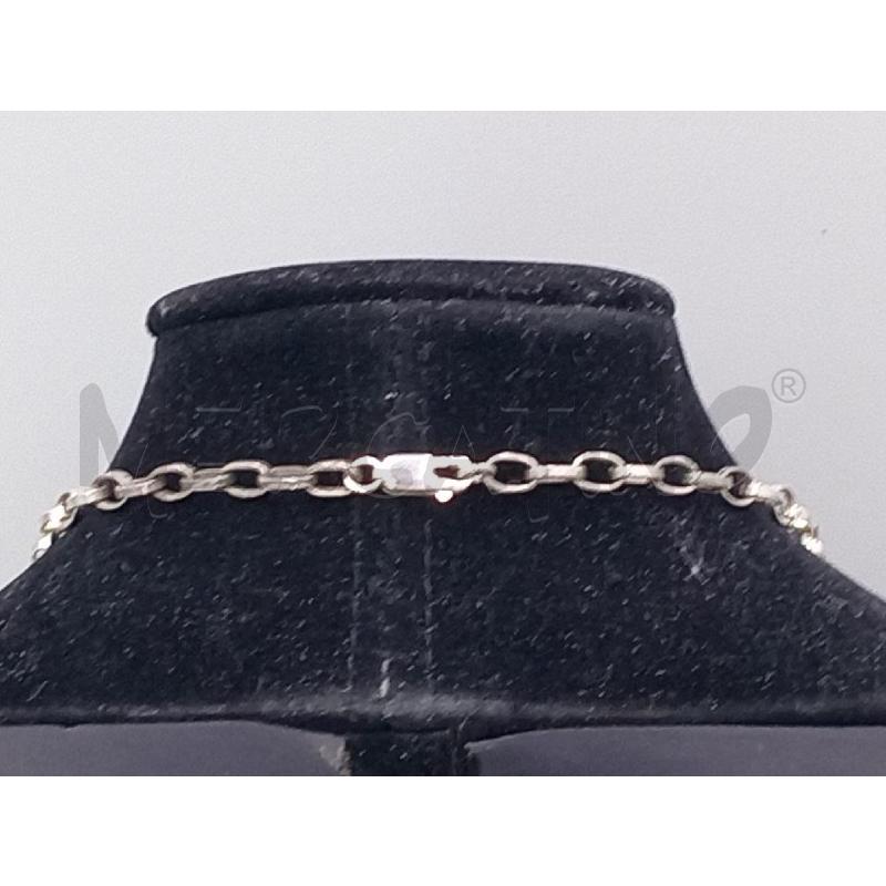 COLLANA ARGENTATA PIETRA ROSSA | Mercatino dell'Usato Moncalieri bengasi 2