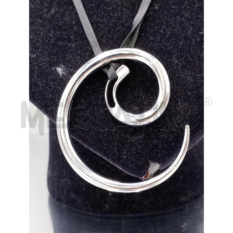 COLLANA BREIL FILO NERO CON CIONDOLO ASPIRALE  | Mercatino dell'Usato Moncalieri bengasi 3