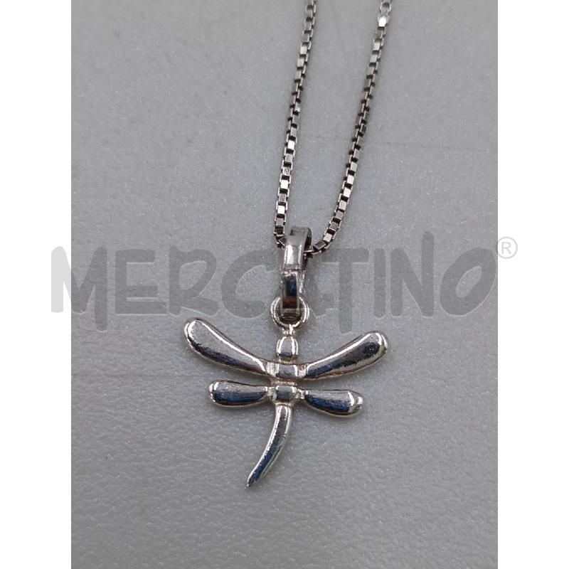 COLLANA LIBELLULA JOI ARGENTATA | Mercatino dell'Usato Moncalieri bengasi 3
