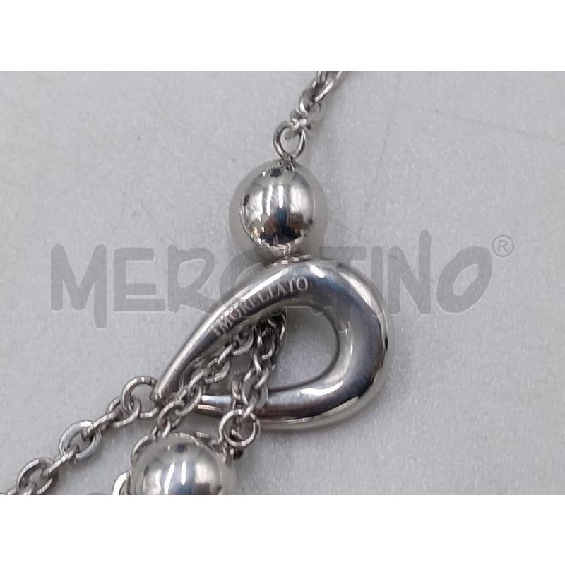COLLANA MORELLATO ACCIAIO CON PERLE | Mercatino dell'Usato Moncalieri bengasi 4