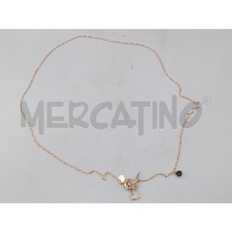 COLLANA NINA TRA LE NUVOLE DORATA CON CIONDOLI | Mercatino dell'Usato Moncalieri bengasi 5