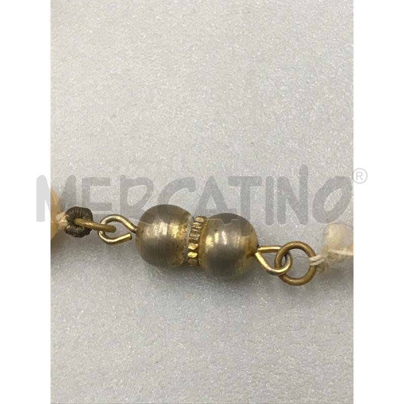COLLANA PERLE GIALLE | Mercatino dell'Usato Moncalieri bengasi 5
