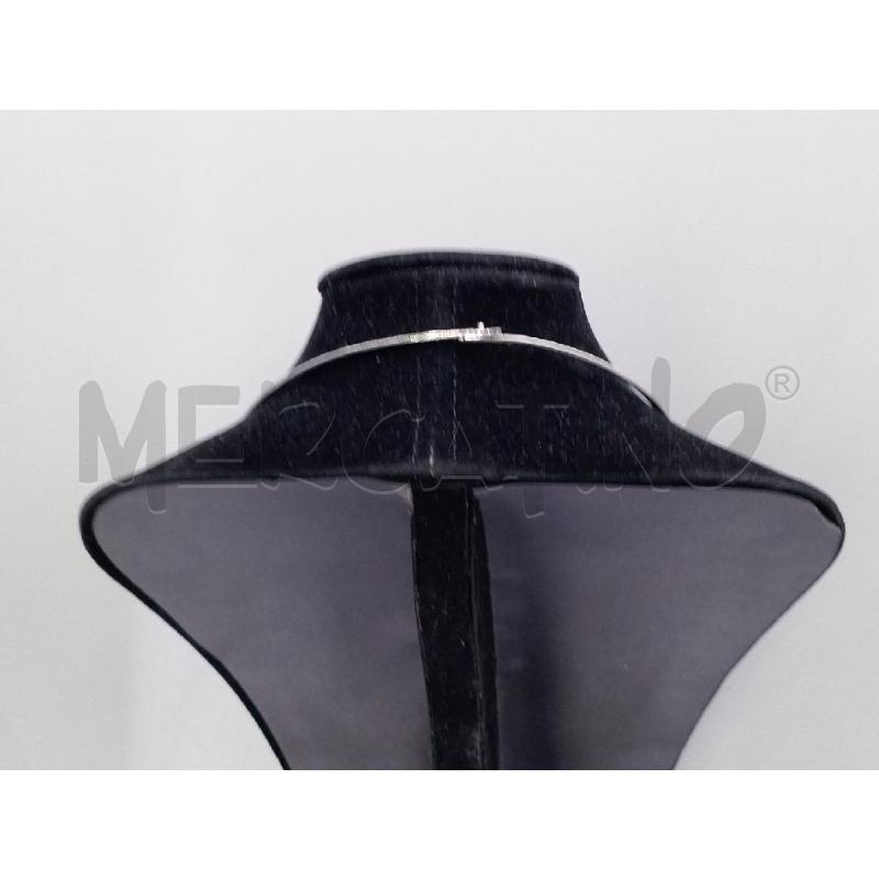 COLLANA PIANEGONDA RIGIDA ARGENTATA CON CIONDOLO | Mercatino dell'Usato Moncalieri bengasi 2