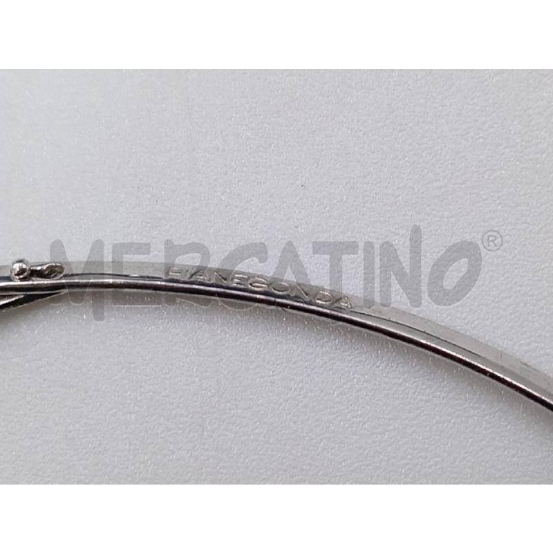 COLLANA PIANEGONDA RIGIDA ARGENTATA CON CIONDOLO | Mercatino dell'Usato Moncalieri bengasi 5