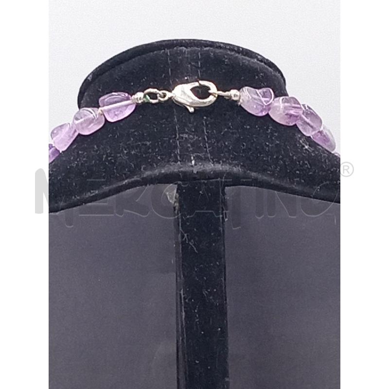 COLLANA PIETRA VIOLA | Mercatino dell'Usato Moncalieri bengasi 2