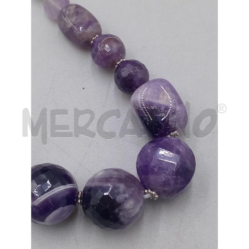 COLLANA PIETRA VIOLA | Mercatino dell'Usato Moncalieri bengasi 3