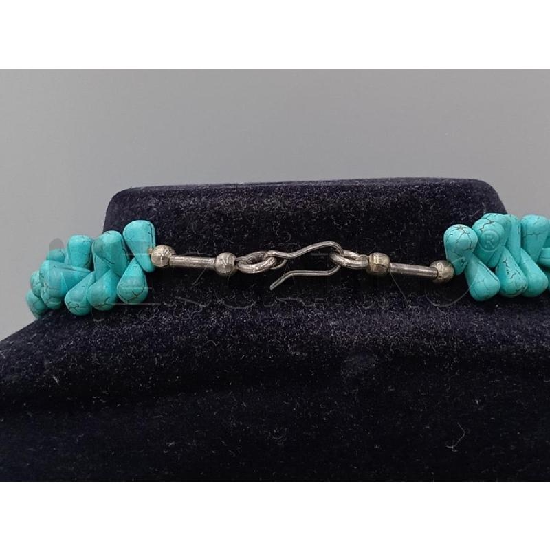 COLLANA PIETRE AZZURRE A GOCCIA | Mercatino dell'Usato Moncalieri bengasi 2