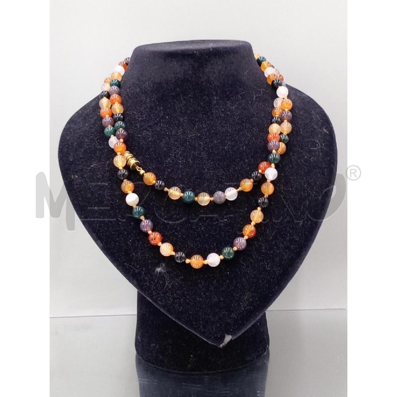 COLLANA PIETRE COLORATE | Mercatino dell'Usato Moncalieri bengasi 1