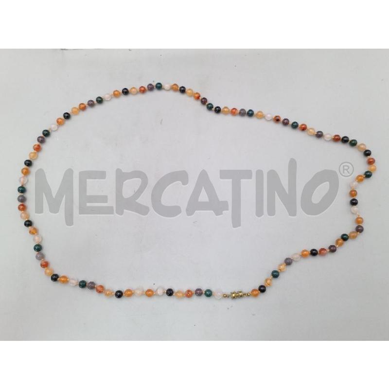 COLLANA PIETRE COLORATE | Mercatino dell'Usato Moncalieri bengasi 3