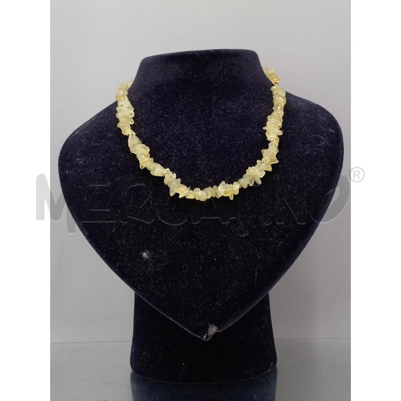 COLLANA PIETRE GIALLE | Mercatino dell'Usato Moncalieri bengasi 1