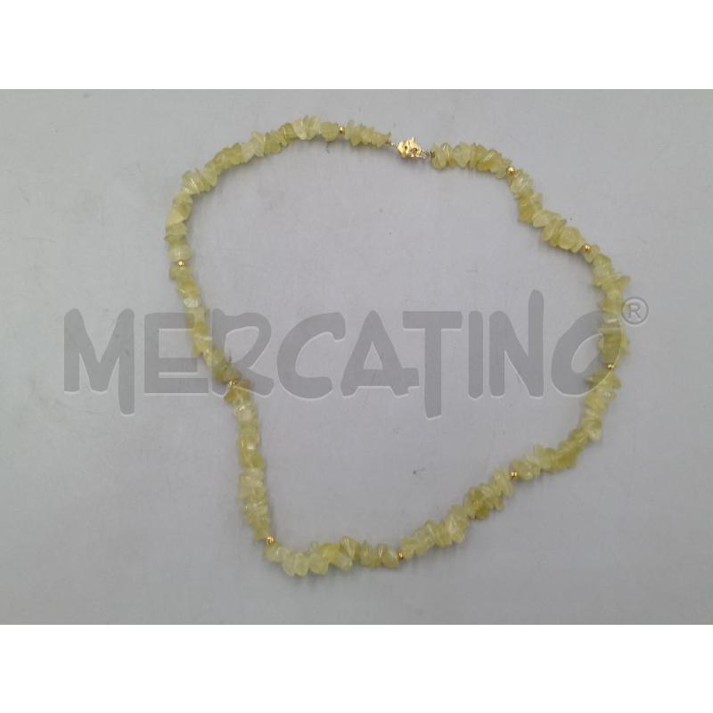 COLLANA PIETRE GIALLE | Mercatino dell'Usato Moncalieri bengasi 4