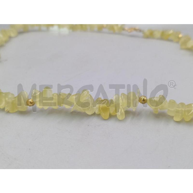 COLLANA PIETRE GIALLE | Mercatino dell'Usato Moncalieri bengasi 5