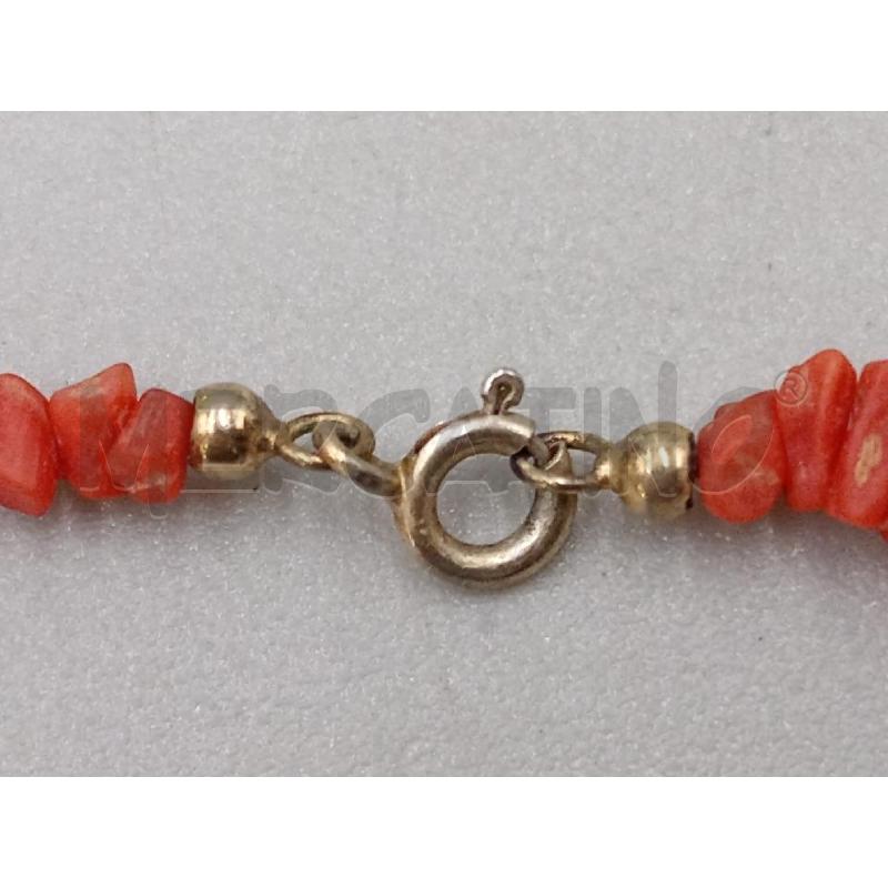 COLLANA PIETRE ROSSE GIROCOLLO | Mercatino dell'Usato Moncalieri bengasi 3