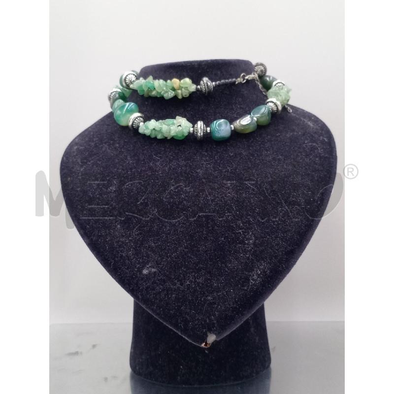 COLLANA PIETRE VERDI  | Mercatino dell'Usato Moncalieri bengasi 1