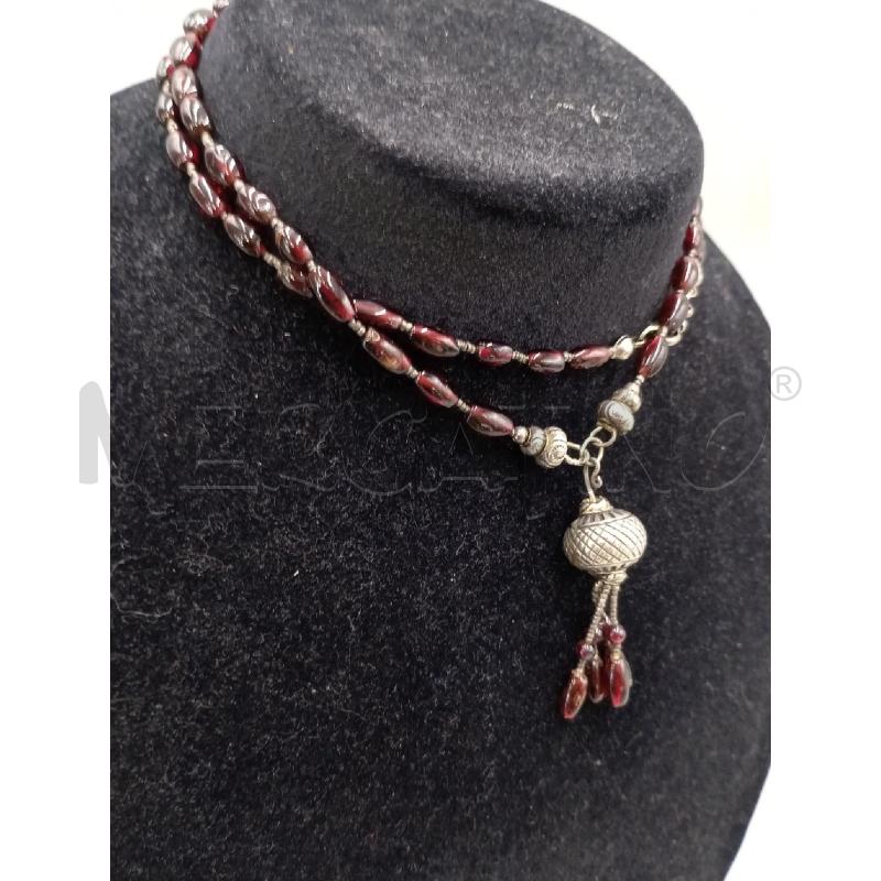 COLLANA PIETRE VIOLA  | Mercatino dell'Usato Moncalieri bengasi 3