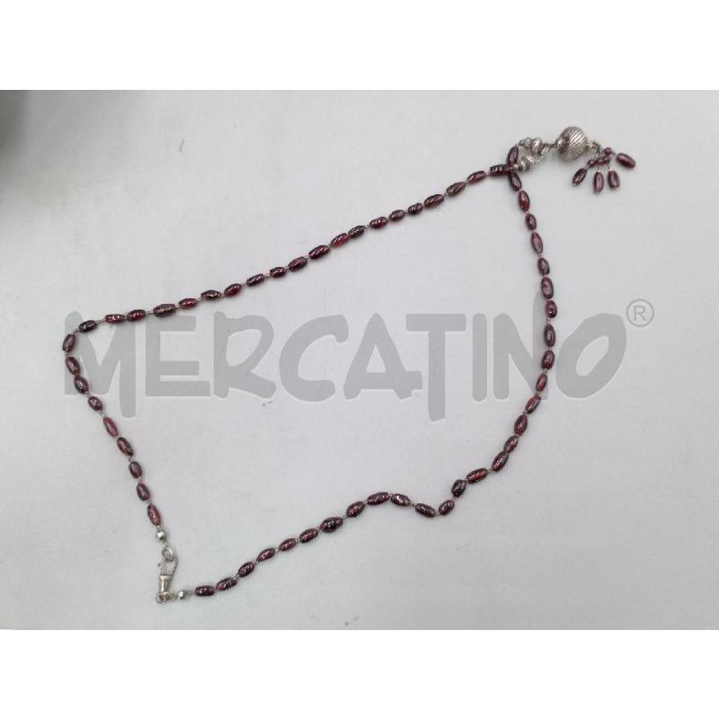 COLLANA PIETRE VIOLA  | Mercatino dell'Usato Moncalieri bengasi 4