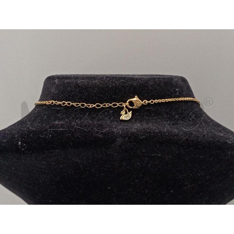 COLLANA SWAROSKY DORATA CRISTALLI | Mercatino dell'Usato Moncalieri bengasi 2