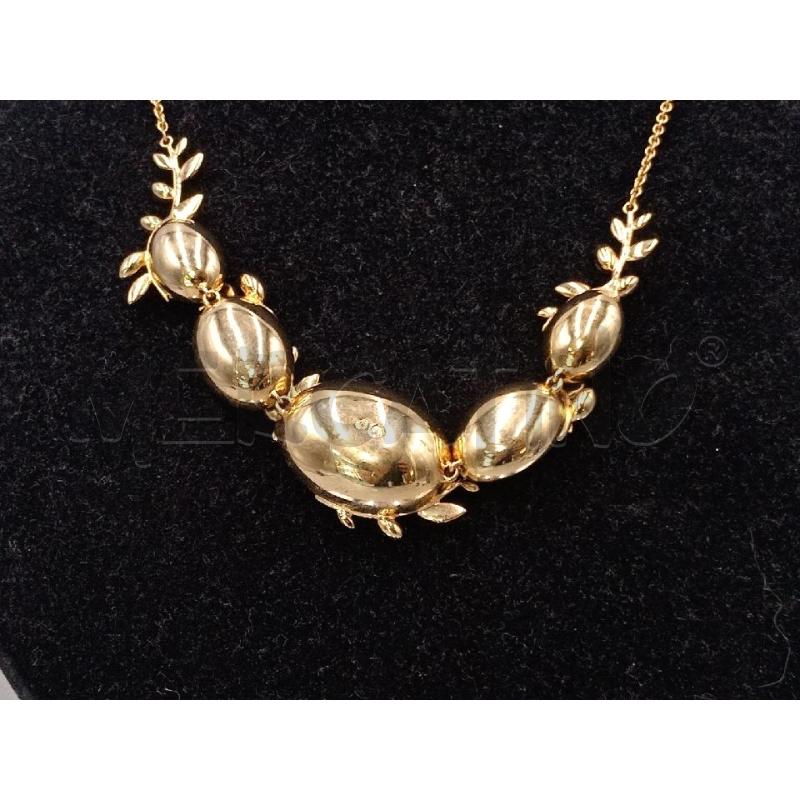 COLLANA SWAROSKY DORATA CRISTALLI | Mercatino dell'Usato Moncalieri bengasi 5