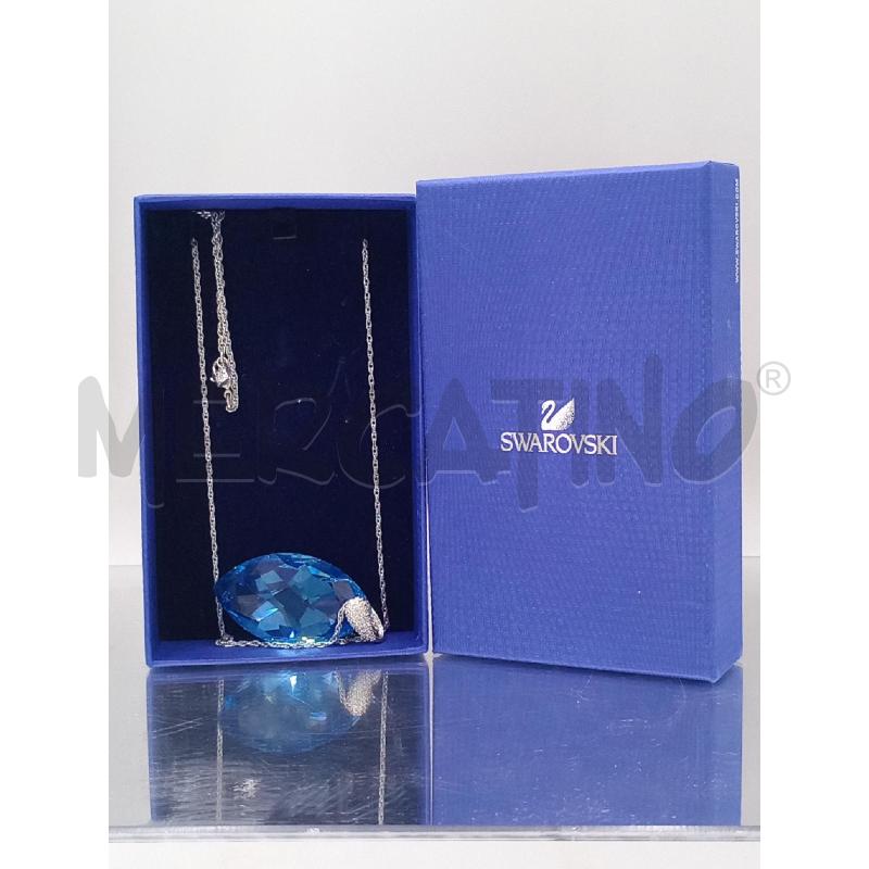 COLLANA SWAROSKY PIETRA BLU | Mercatino dell'Usato Moncalieri bengasi 5