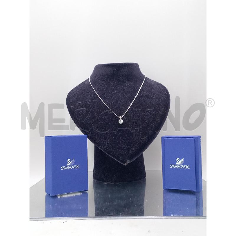 COLLANA SWAROVSKI CATENINA CON PUNTO LUCE  | Mercatino dell'Usato Moncalieri bengasi 1