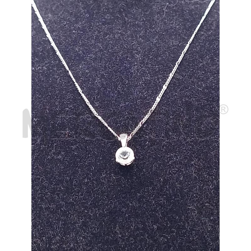 COLLANA SWAROVSKI CATENINA CON PUNTO LUCE  | Mercatino dell'Usato Moncalieri bengasi 3