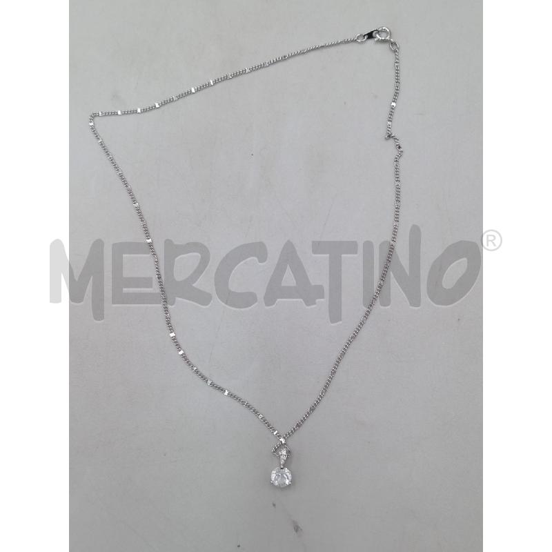 COLLANA SWAROVSKI CATENINA CON PUNTO LUCE  | Mercatino dell'Usato Moncalieri bengasi 5
