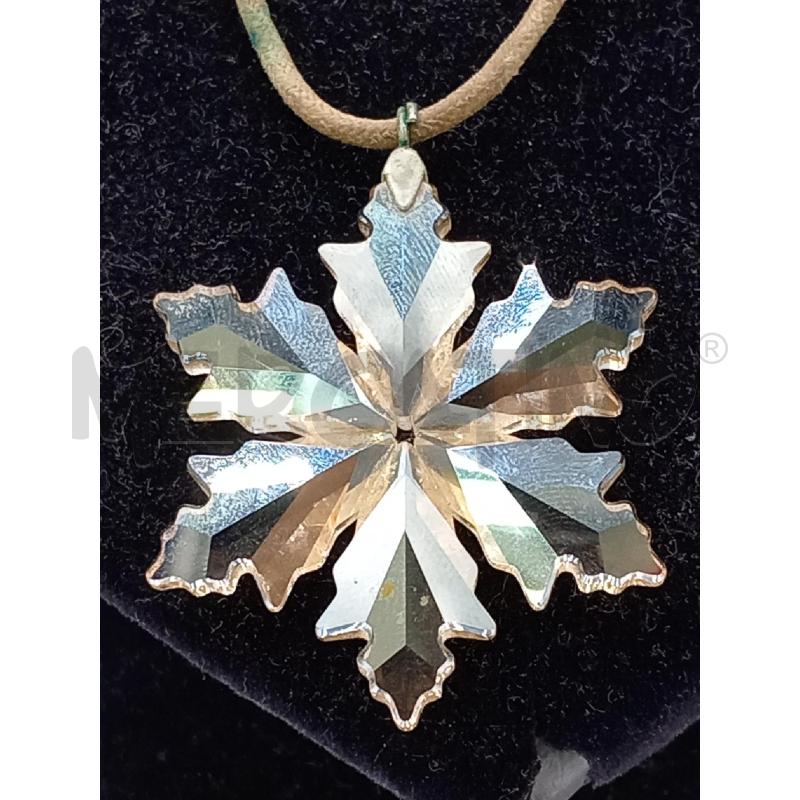 COLLANA SWAROVSKI CON CIONDOLO FICCO DI NEVE  | Mercatino dell'Usato Moncalieri bengasi 3
