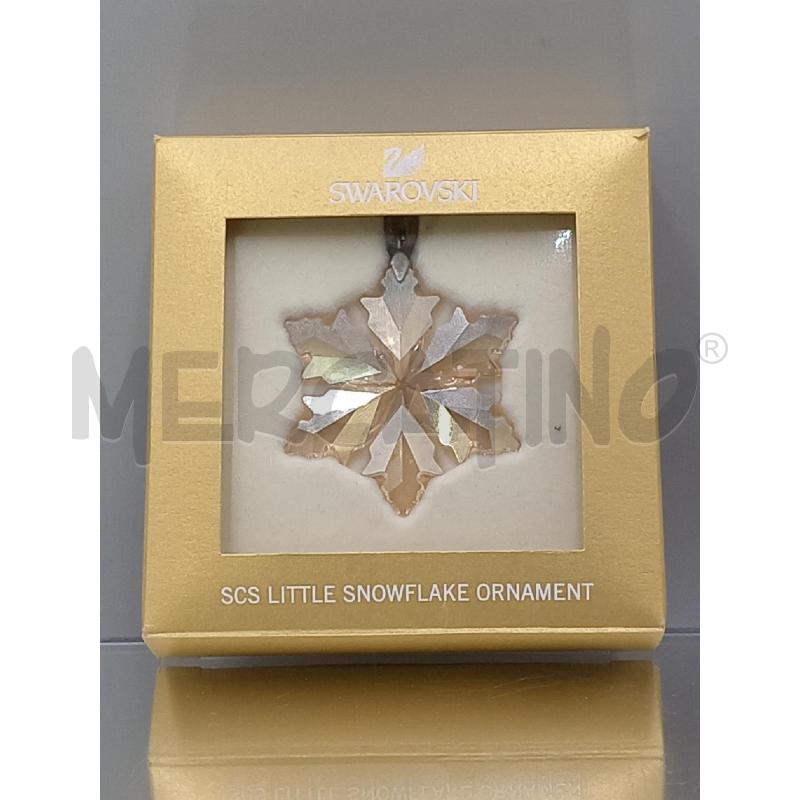 COLLANA SWAROVSKI CON CIONDOLO FICCO DI NEVE  | Mercatino dell'Usato Moncalieri bengasi 5