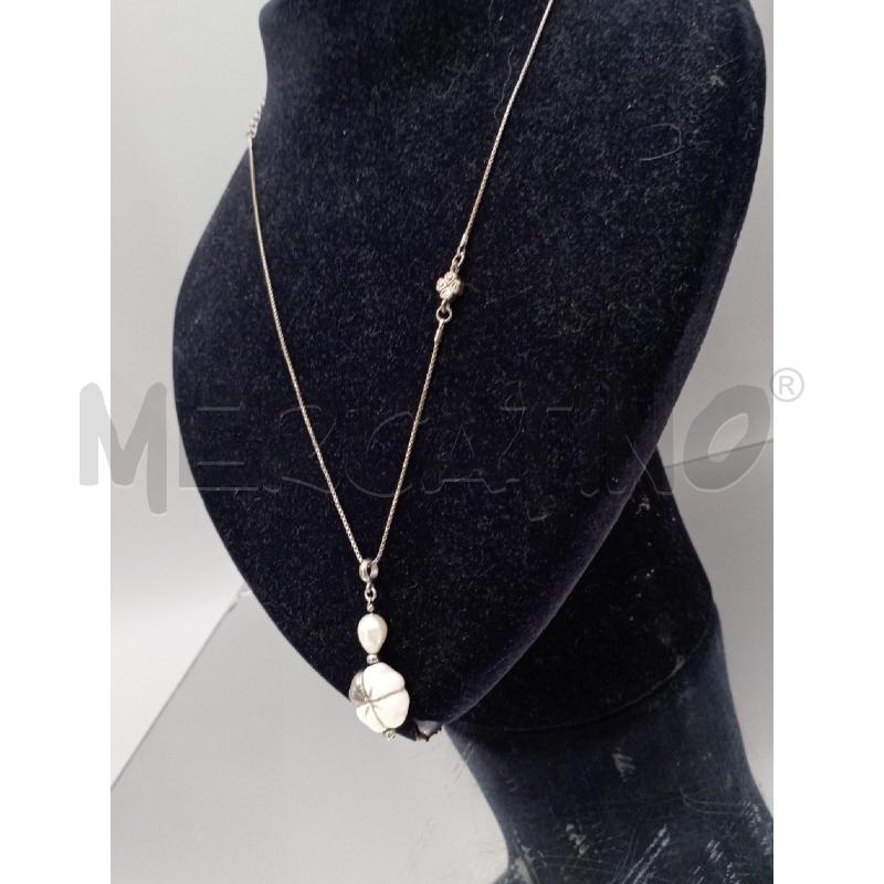 COLLANA THUN FIORELLINO BIANCO | Mercatino dell'Usato Moncalieri bengasi 4
