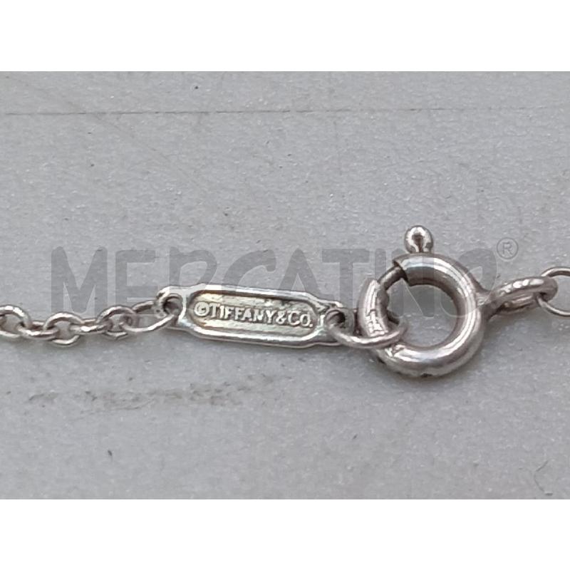 COLLANA TIFFANY ARGENTATA CON CUORE | Mercatino dell'Usato Moncalieri bengasi 5