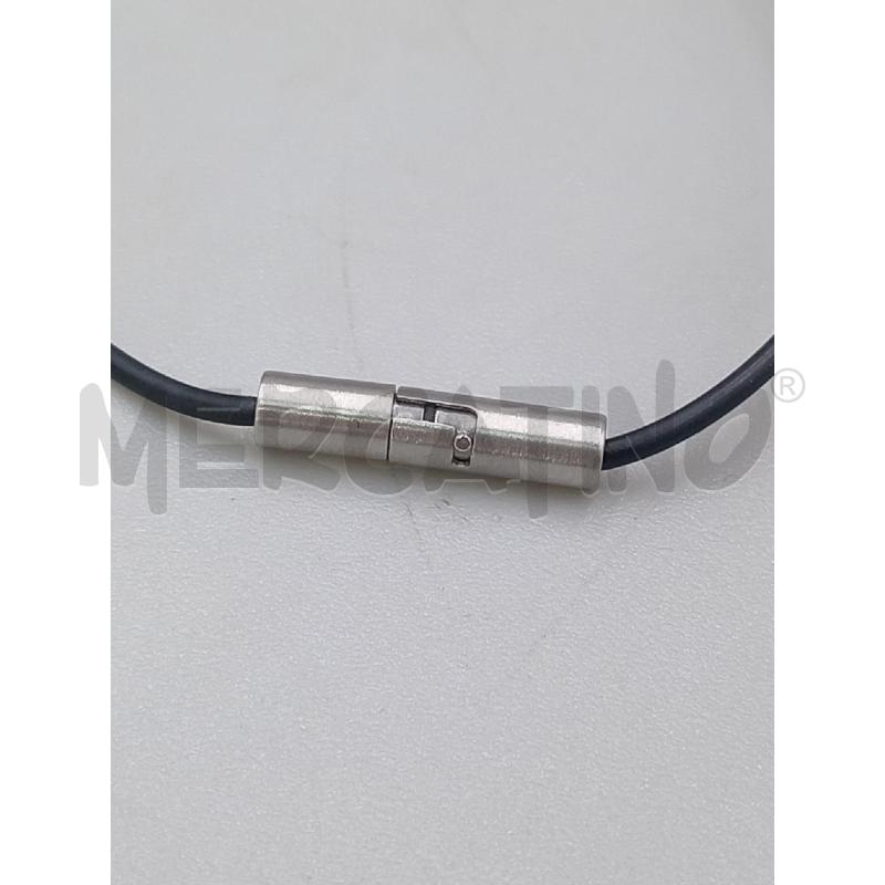 COLLANA UMO PLACCHETTA ACCIAIO CON BRILLANTINO | Mercatino dell'Usato Moncalieri bengasi 4