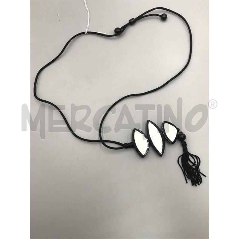 COLLANA ZSISKA BIANCO NERA | Mercatino dell'Usato Moncalieri bengasi 1