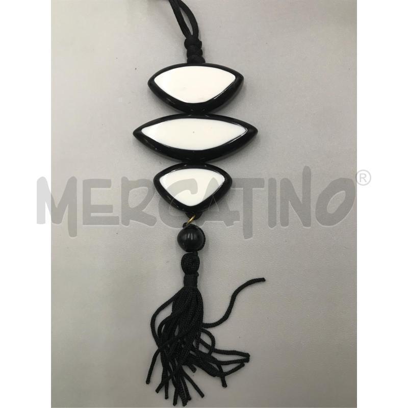 COLLANA ZSISKA BIANCO NERA | Mercatino dell'Usato Moncalieri bengasi 4