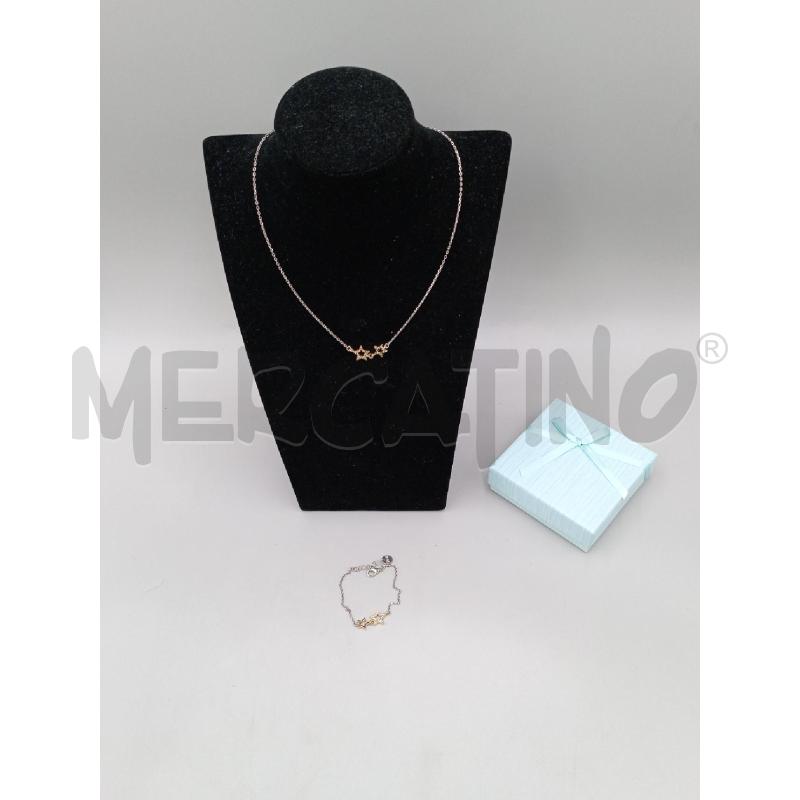 COLLANA + BRACCIALE STROILLI STELLINE | Mercatino dell'Usato Moncalieri bengasi 1