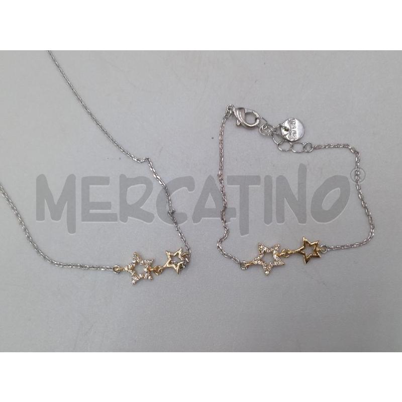 COLLANA + BRACCIALE STROILLI STELLINE | Mercatino dell'Usato Moncalieri bengasi 4