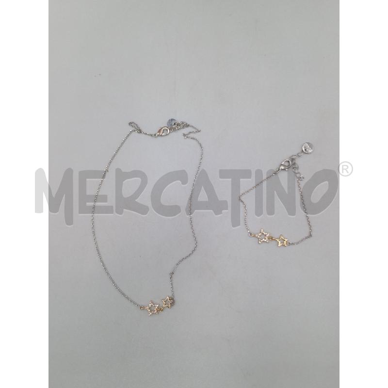 COLLANA + BRACCIALE STROILLI STELLINE | Mercatino dell'Usato Moncalieri bengasi 5