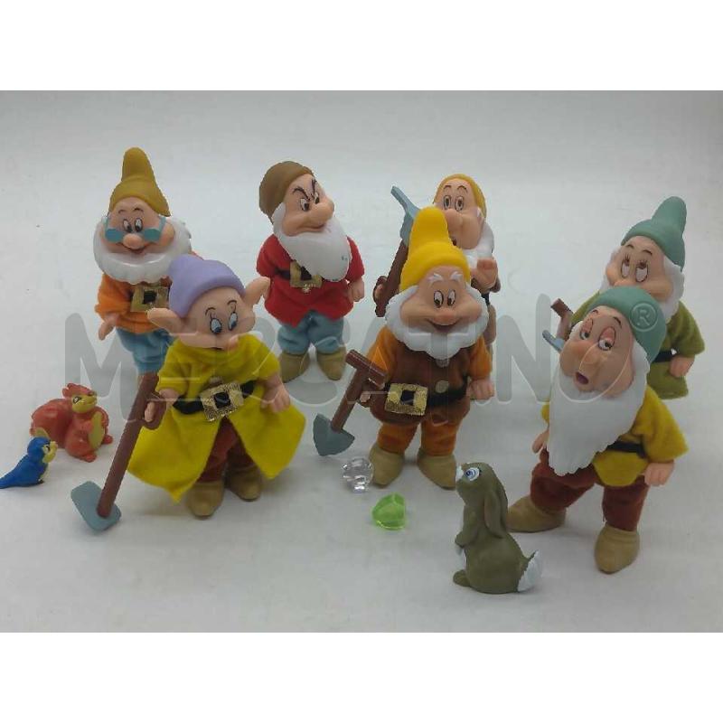 COLLEZIONE COMPLETA I SETTE NANI DISNEY  | Mercatino dell'Usato Moncalieri bengasi 1