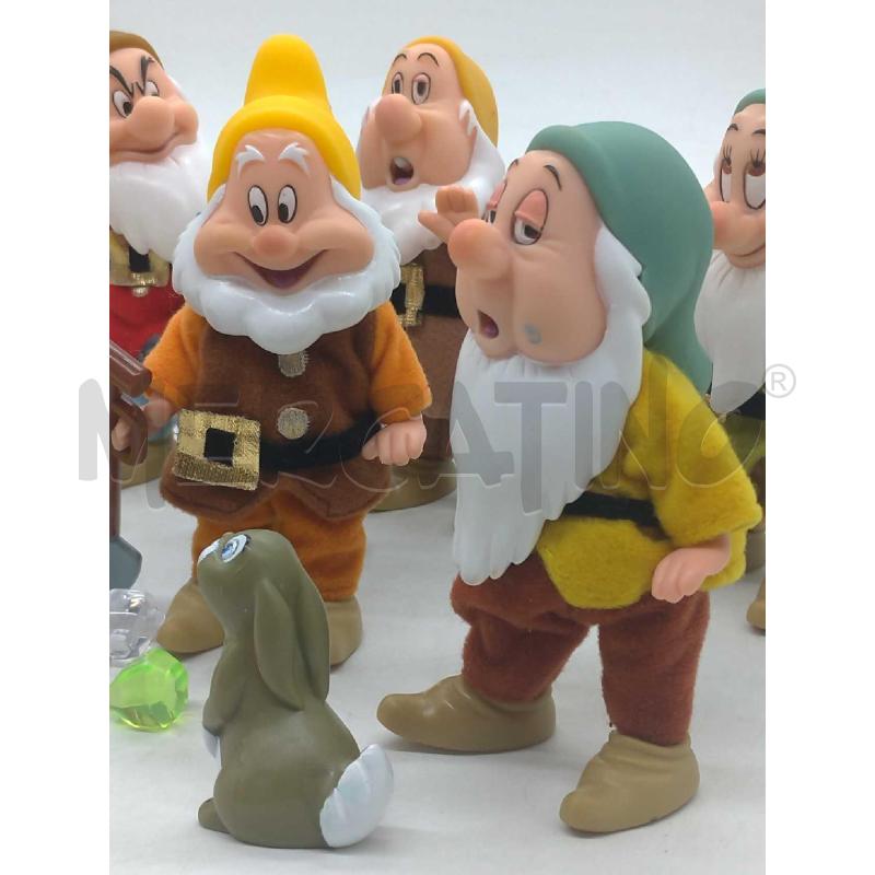 COLLEZIONE COMPLETA I SETTE NANI DISNEY  | Mercatino dell'Usato Moncalieri bengasi 2