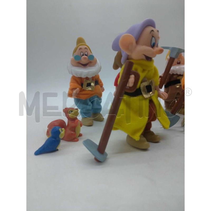 COLLEZIONE COMPLETA I SETTE NANI DISNEY  | Mercatino dell'Usato Moncalieri bengasi 3