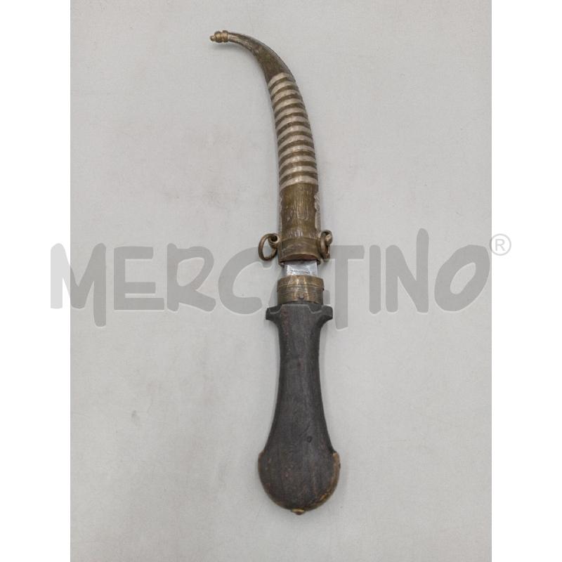 COLTELLO ARABO SOUVENIR OTTONATO | Mercatino dell'Usato Moncalieri bengasi 1