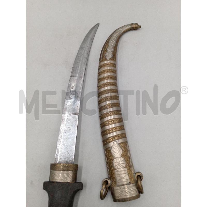 COLTELLO ARABO SOUVENIR OTTONATO | Mercatino dell'Usato Moncalieri bengasi 3