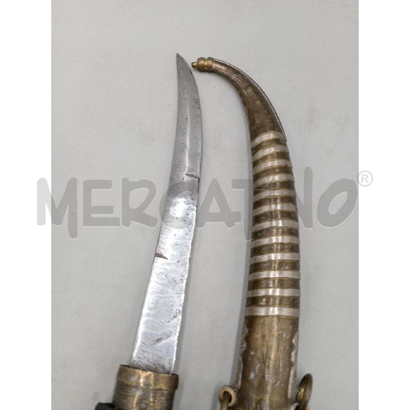 COLTELLO ARABO SOUVENIR OTTONATO | Mercatino dell'Usato Moncalieri bengasi 4