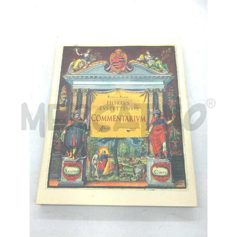 COMMENTARIUM HORTUS EYSTETTENSIS EDIZIONI ABOCA | Mercatino dell'Usato Moncalieri bengasi 1