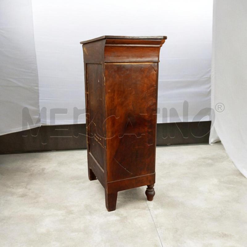 COMODINO ALTO NOCE CLASSICO H.90 CM | Mercatino dell'Usato Moncalieri bengasi 5