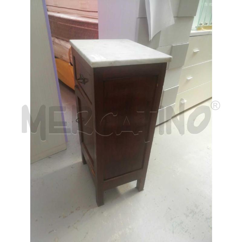 COMODINO EPOCA 1CASSETTO+1ANTA C/RIPIANO MARMO | Mercatino dell'Usato Moncalieri bengasi 4