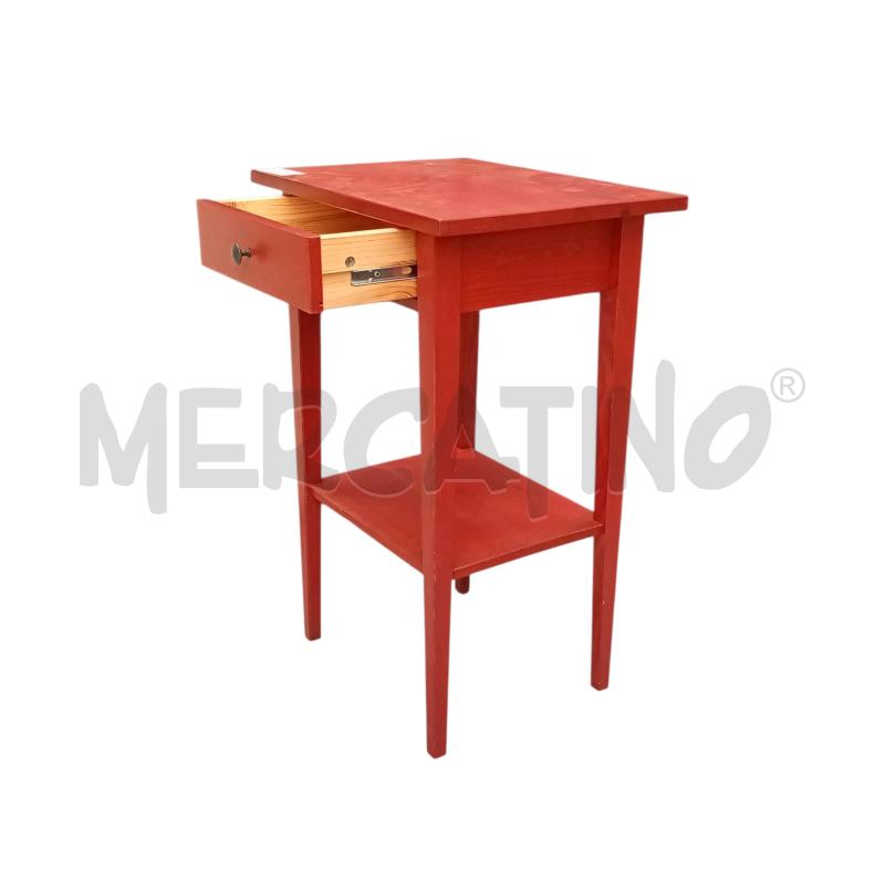 COMODINO HEMNES ROSSO C/ 1 CASSETTO | Mercatino dell'Usato Moncalieri bengasi 2